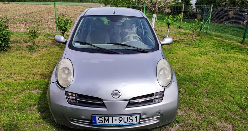 Nissan Micra cena 7800 przebieg: 170721, rok produkcji 2006 z Złotów małe 79